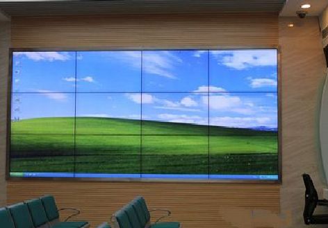 建宁液晶拼接屏的另类用法。